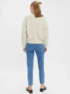 Vero Moda Pullover & Sweatshirts*VMWINNIE STRUCTURE LS CARDIGAN GA birch