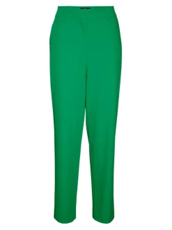 Vero Moda Hosen*VMZELDA HW STRAIGHT PANT BOO grün1
