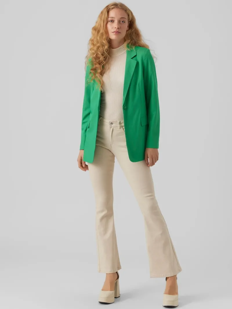Vero Moda Jacken*VMZELDA LS LOOSE BLAZER BOO bright green