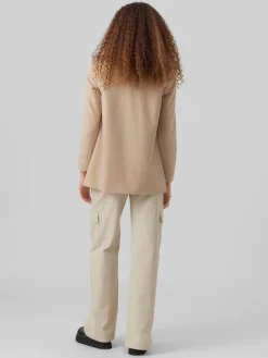 Vero Moda Jacken*VMZELDA LS LOOSE BLAZER BOO humus