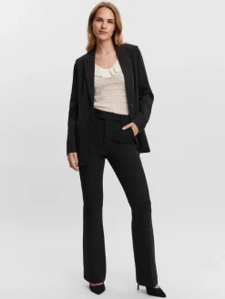 Vero Moda Jacken*VMZELDA LS LOOSE BLAZER BOO Black