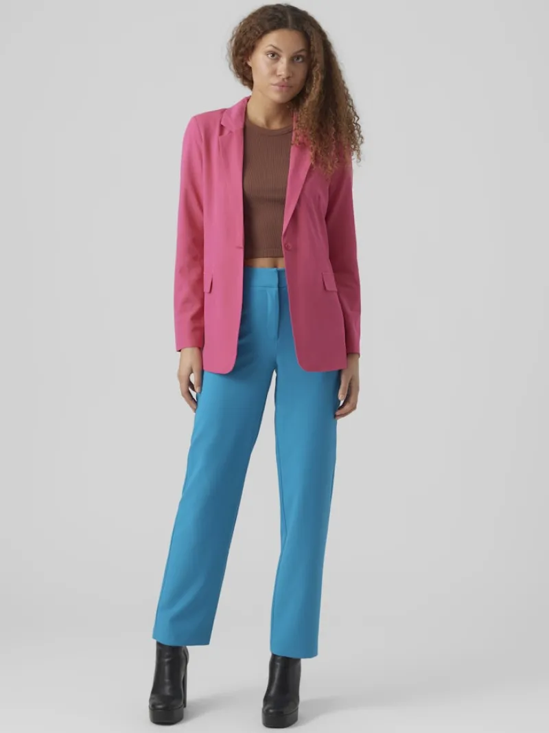 Vero Moda Jacken*VMZELDA LS LOOSE BLAZER BOO pink yarrow