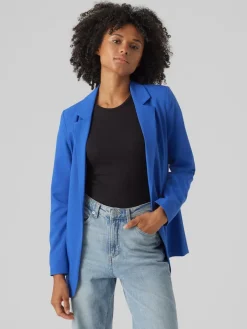 Vero Moda Jacken*VMZELDA LS LOOSE BLAZER BOO Beaucoup Blue