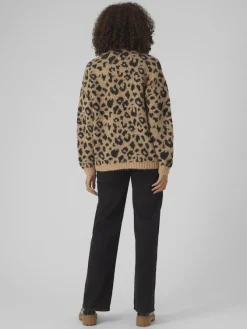 Vero Moda Pullover & Sweatshirts*VMZELMA LS SHORT OPEN CARDIGAN GA BOO Tan