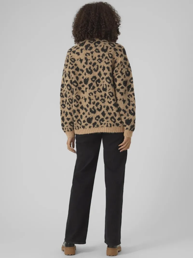 Vero Moda Pullover & Sweatshirts*VMZELMA LS SHORT OPEN CARDIGAN GA BOO Tan