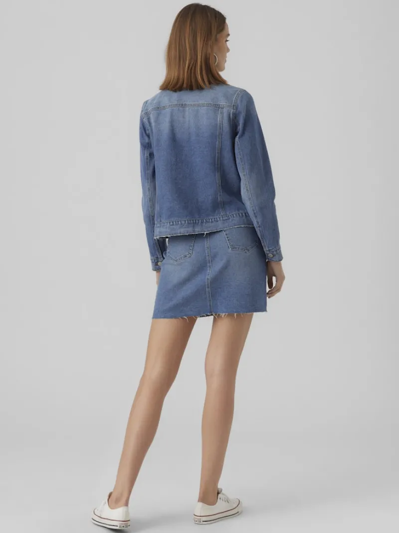 Vero Moda Jacken*VMZORICA LS DENIM JACKET MIX GA NOOS Medium Blue Denim