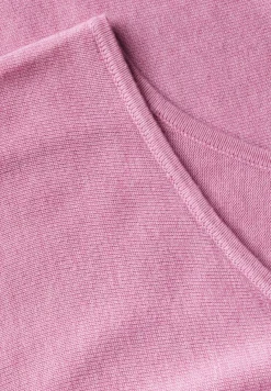 STREET ONE STUDIO Pullover & Sweatshirts*V-Neck Pullover intense rose mel.