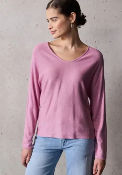 STREET ONE STUDIO Pullover & Sweatshirts*V-Neck Pullover intense rose mel.