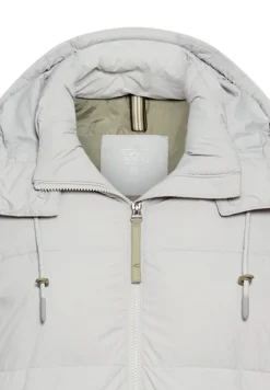 Camel Active Jacken*Wasserabweisender Mantel mit abnehmbarer Kapuze Silver