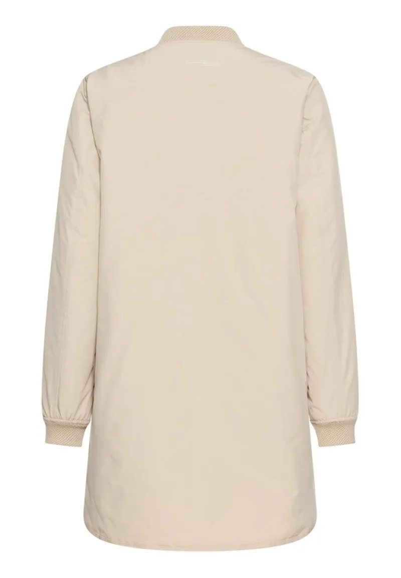 Camel Active Jacken*Wasserabweisender Mantel mit verstellbarer Kapuze und Stehkragen oak