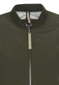 Camel Active Jacken*Wasserabweisender Mantel mit verstellbarer Kapuze und Stehkragen Forest Night