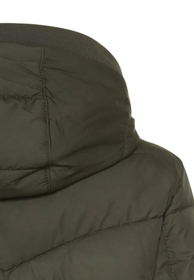 Camel Active Jacken*Wattierte Jacke mit abnehmbarer Kapuze forest