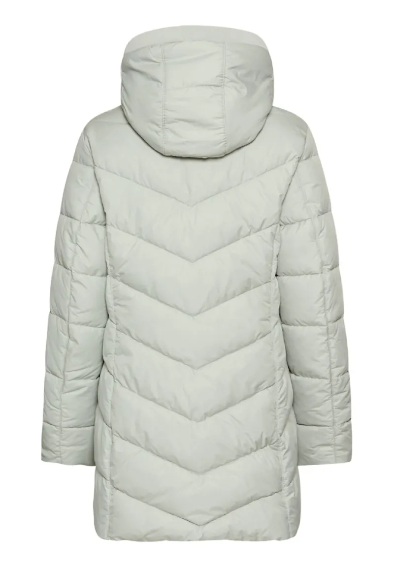 Camel Active Jacken*Wattierte Jacke mit abnehmbarer Kapuze light sage