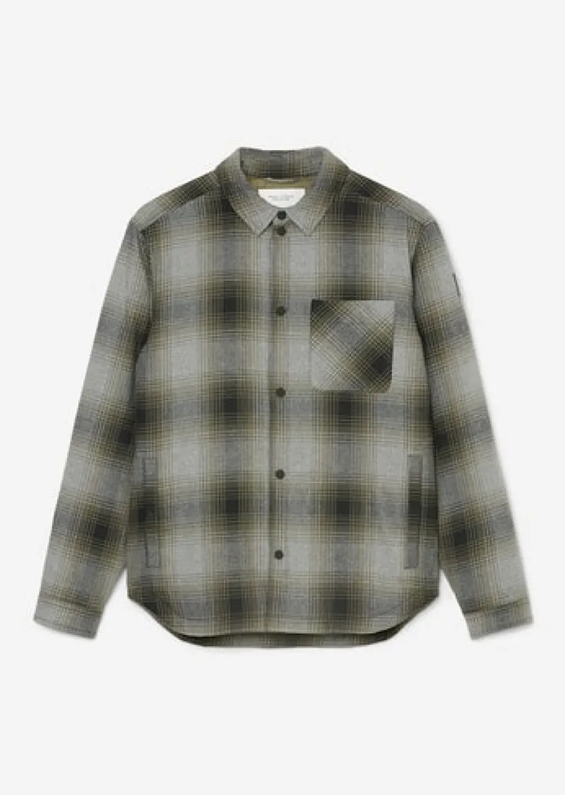 Marc O'Polo Denim Jacken*Wattiertes Overshirt multi dark scandinavian olive
