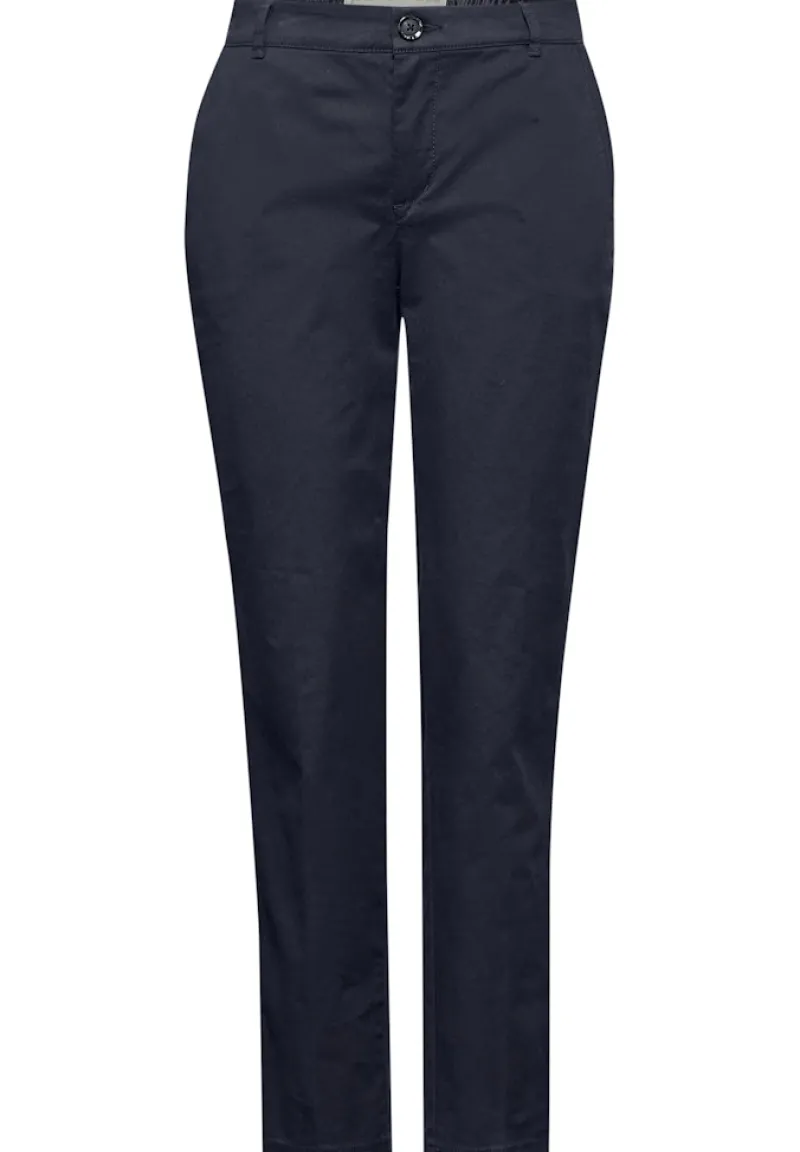 Street One Hosen*Weiche Chino night sky blue