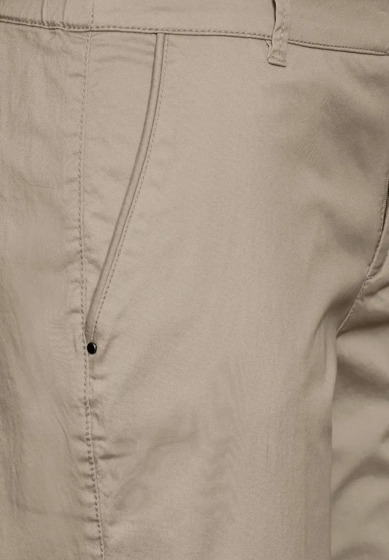 Street One Hosen*Weiche Chino safari beige
