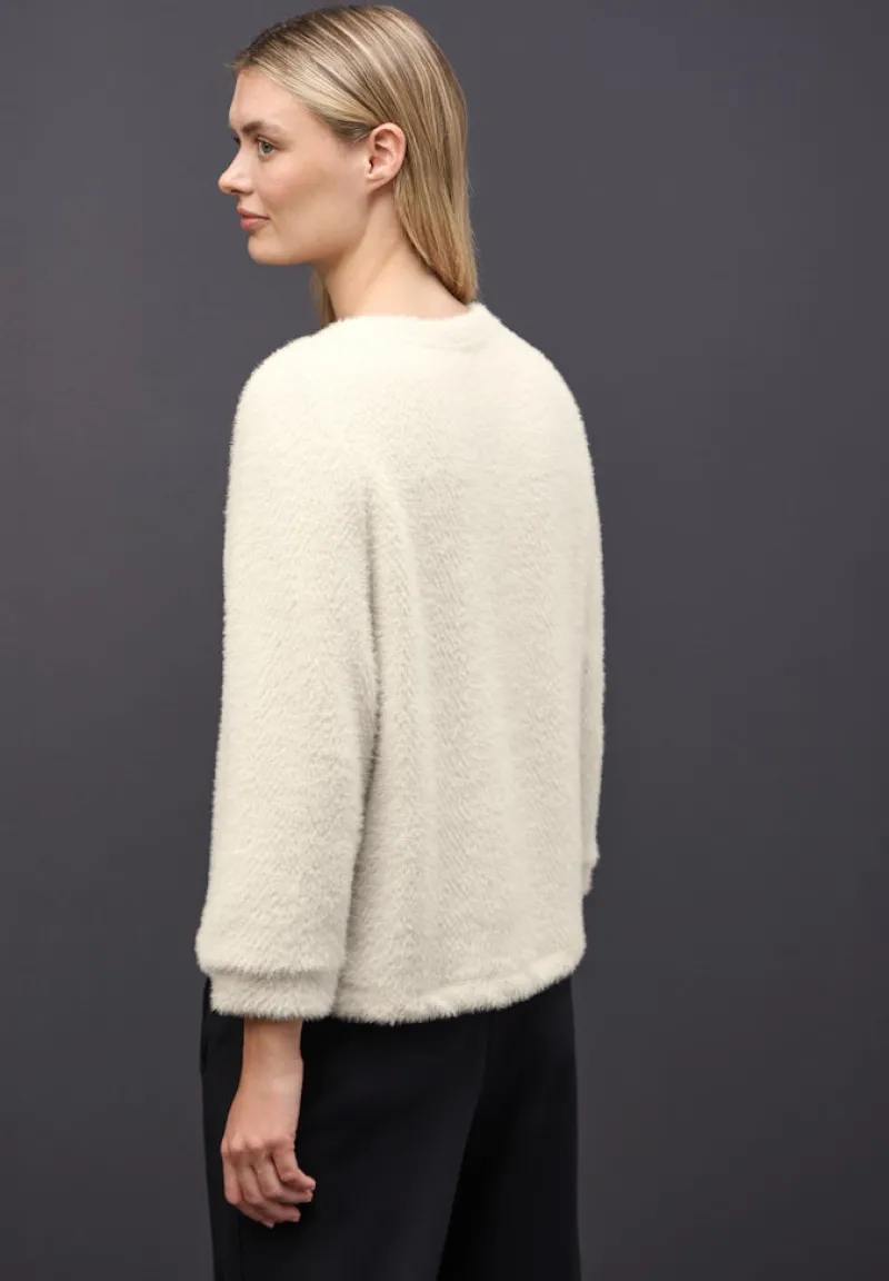 Street One Shirts*Weiches Shirt mit Glitzer soft beige