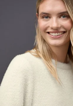 Street One Shirts*Weiches Shirt mit Glitzer soft beige