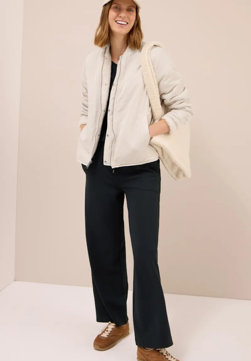 Cecil Jacken*Wendbarer Blouson teddy vanilla white
