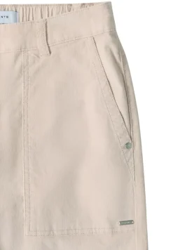 Cecil Hosen*Wide Leg Cordhose oat milk beige