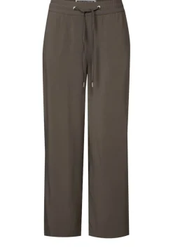 Street One Shorts*Wide Leg Hose nomad brown