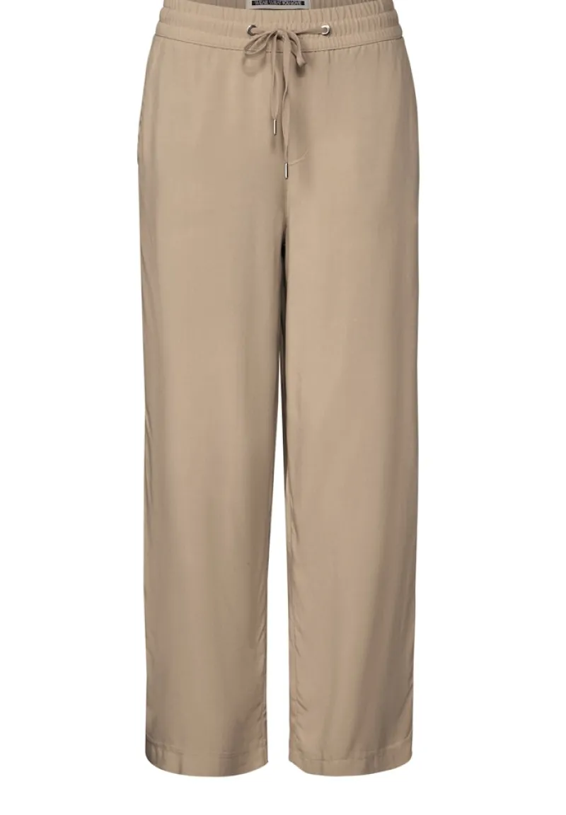 Street One Shorts*Wide Leg Hose safari beige