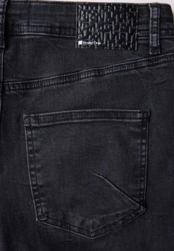 Street One Jeans*Wide Leg Jeans black net wash
