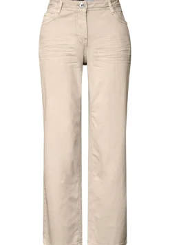 Cecil Hosen*Wide Leg Jeans jute beige