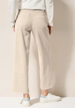 Cecil Hosen*Wide Leg Jeans jute beige
