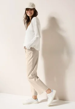 Cecil Hosen*Wide Leg Jeans jute beige