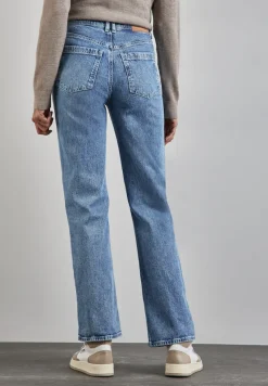 Street One Jeans*Wide Leg Jeans light blue authentic wash