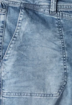 Street One Shorts*Wide Leg Jeans medium blue random