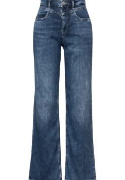 Street One Jeans*Wide Leg Jeans mid blue random