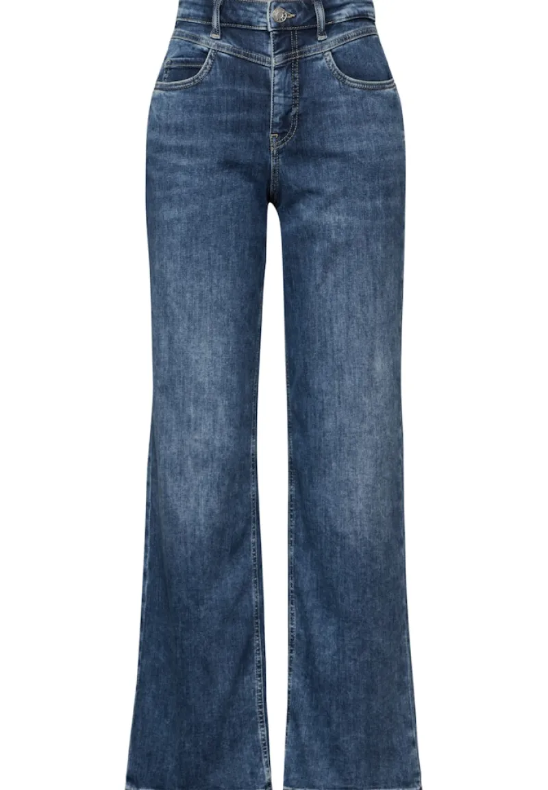 Street One Jeans*Wide Leg Jeans mid blue random