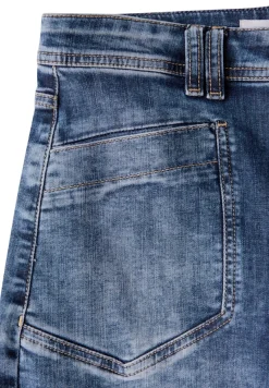 Street One Jeans*Wide Leg Jeans mid blue random wash