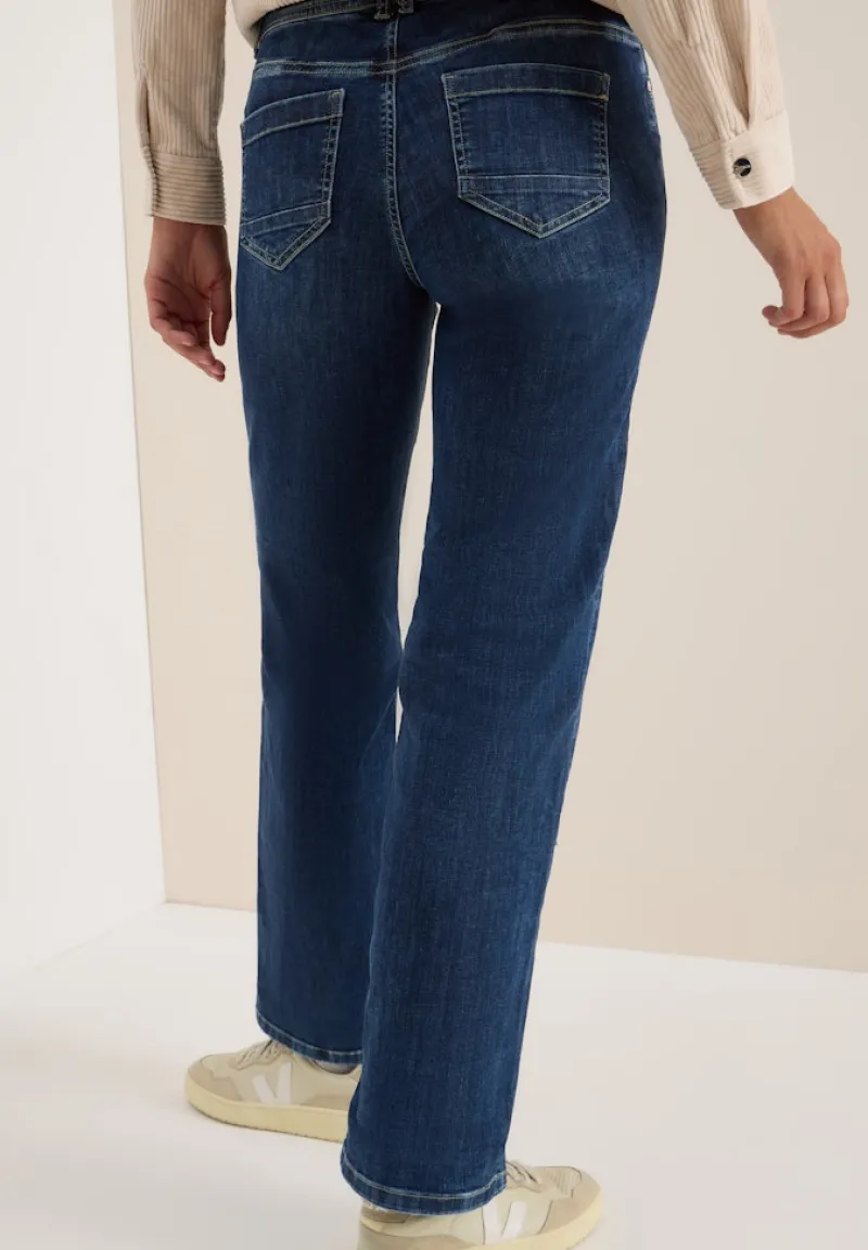 Cecil Jeans*Wide Leg Jeans mid blue wash