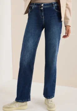Cecil Jeans*Wide Leg Jeans mid blue wash