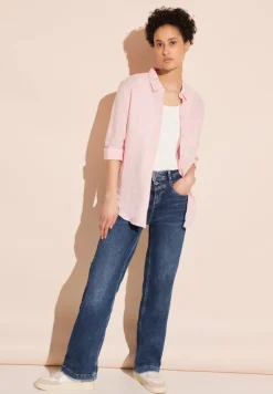 Street One Jeans*Wide Leg Jeans mid blue wash