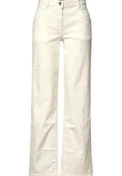 Cecil Jeans*Wide Leg Jeans mit Muster light beige