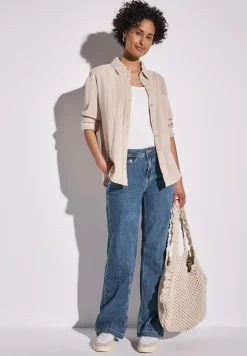 Street One Jeans*Wide Leg Jeans soft medium washed