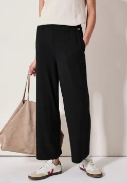 Cecil Shorts*Wide Leg Jersey-Hose Black