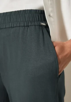 Cecil Shorts*Wide Leg Jersey-Hose slate khaki