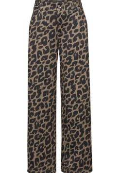 Street One Hosen*Wide Leg Leo Hose silk brown