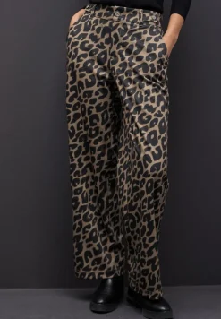 Street One Hosen*Wide Leg Leo Hose silk brown