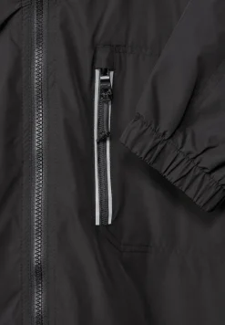 Street One Men Jacken|Big Boys*Windbreaker in Unifarbe limousine black