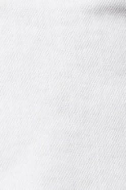 Esprit Shorts*Women Pants denim cropped white