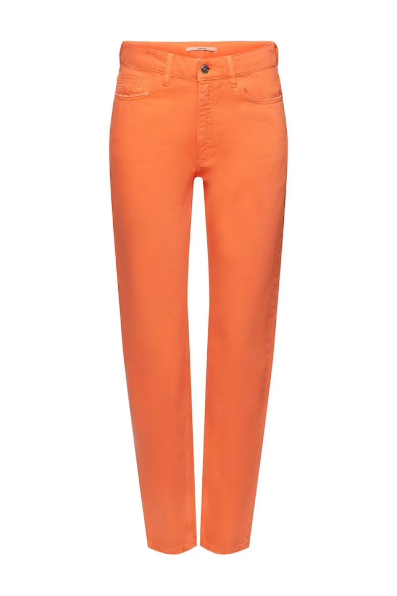 Esprit Hosen*Women Pants woven length service orange red