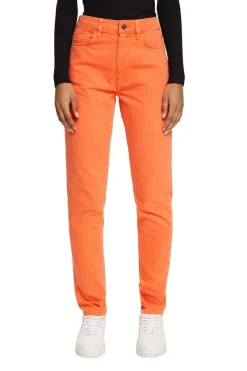 Esprit Hosen*Women Pants woven length service orange red
