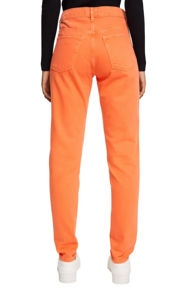 Esprit Hosen*Women Pants woven length service orange red