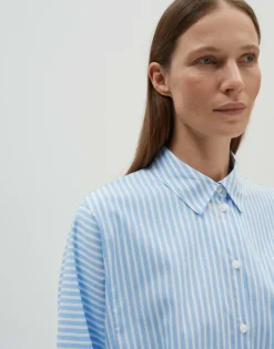 Someday Blusen*Zesto detail Azure Blue